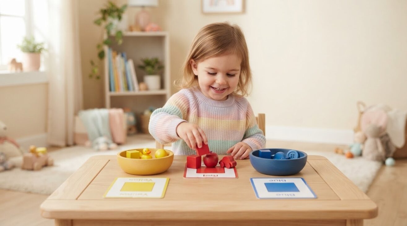 Color Recognition for 2-Year-Old Toddlers