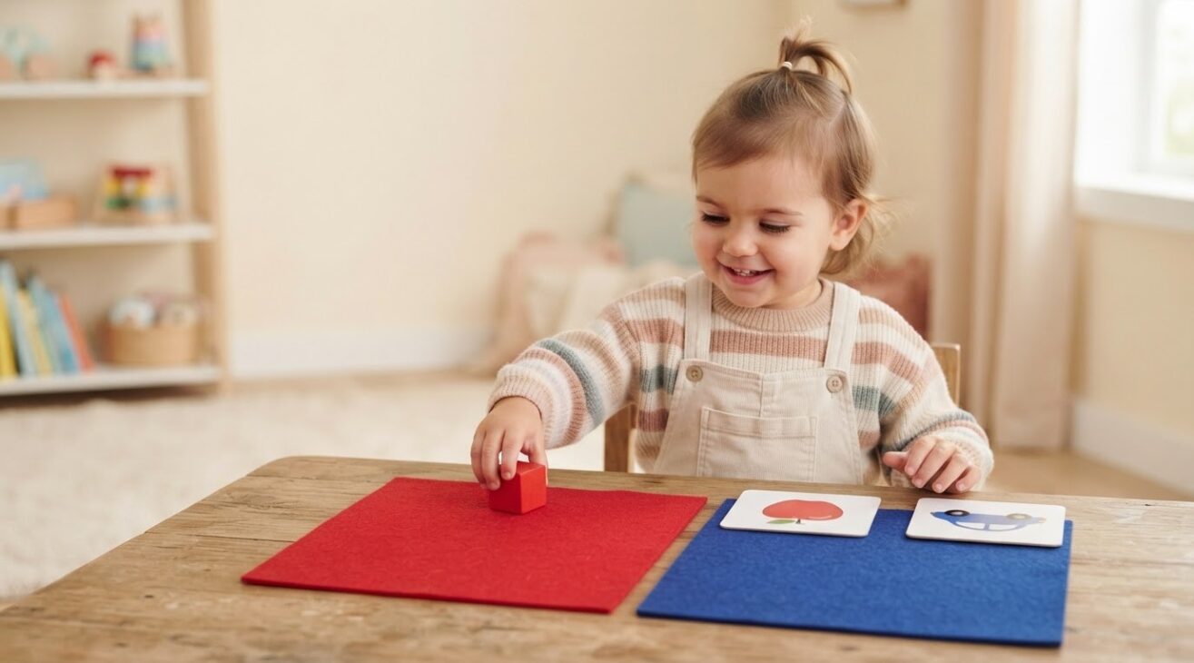 Color Recognition Activity Cards for 2-Year-Old Toddlers