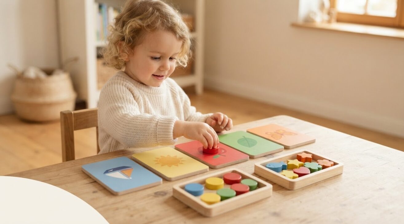 Color Recognition Activity Cards for 3-Year-Old Toddlers