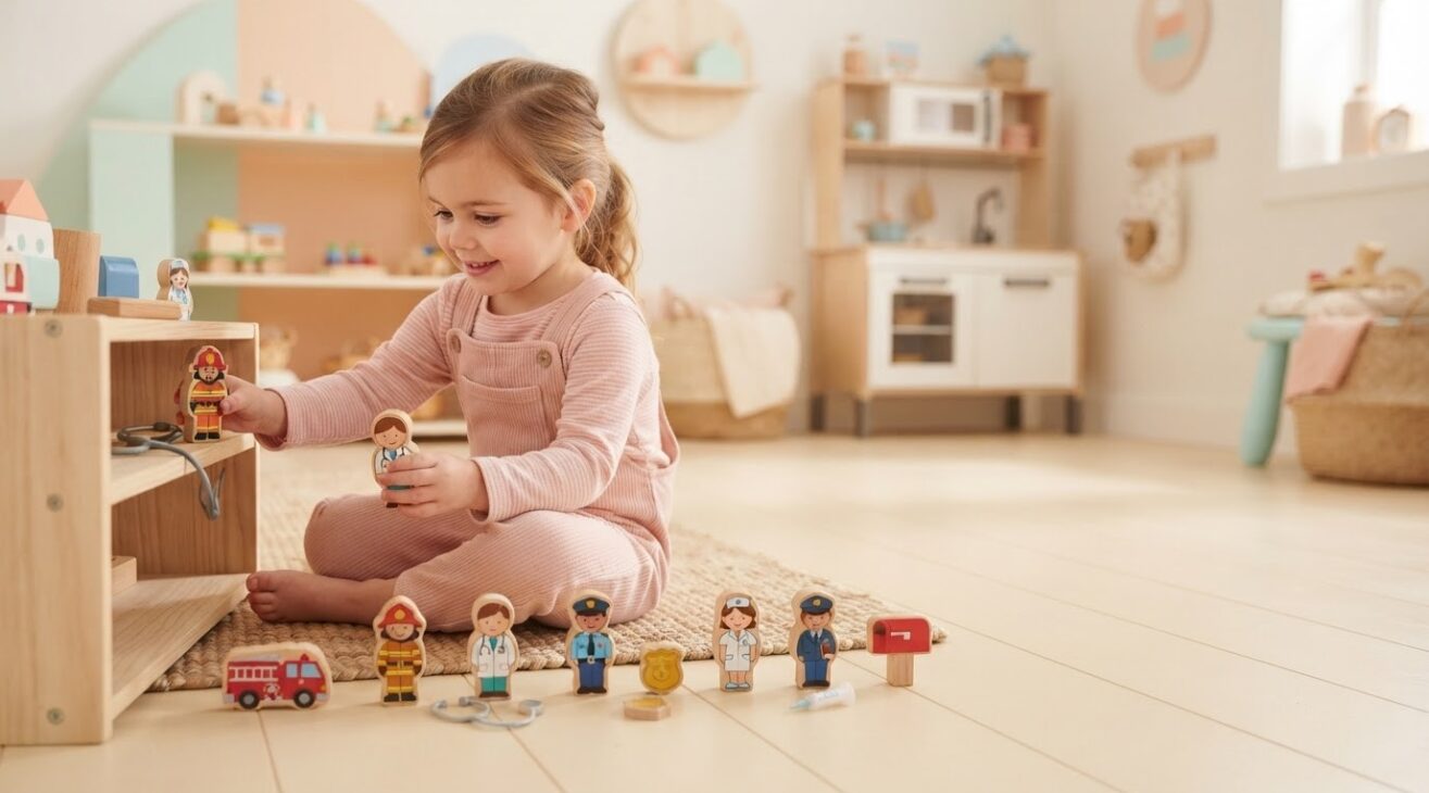 Community Helper Pretend for 3-Year-Old Toddlers