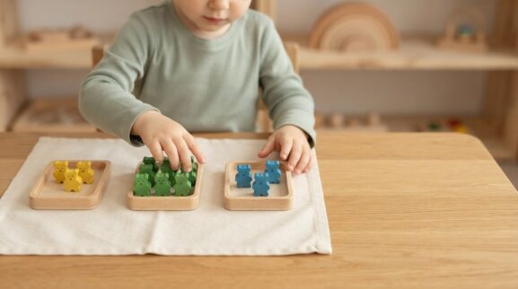 Comparing More / Less / Same Activity Cards for 3 Years printable learning activity for a 3-year-old