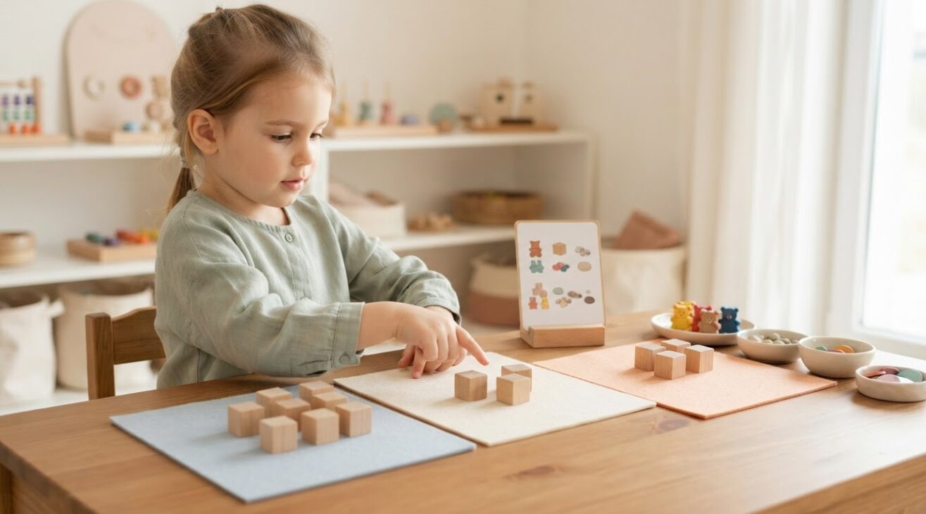 Comparing More / Less / Same Activity Cards for 4-Year-Old Kids