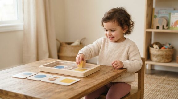 Confidence & Trying Activity Cards for 2 Years printable learning activity for a 2-year-old