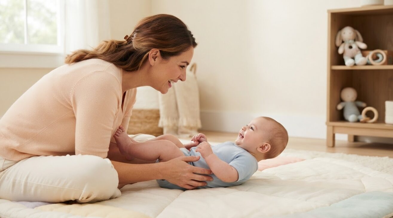 Connection & Responsive Relationships for Babies 4–6 Months