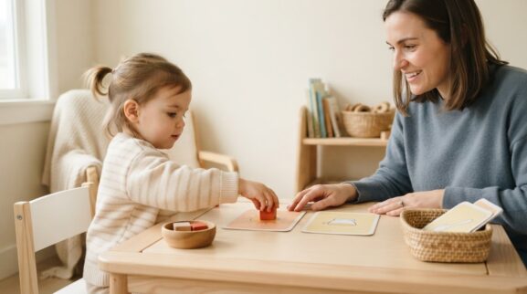 Connection & Responsive Relationships Activity Cards for 2 Years printable learning activity for a 2-year-old