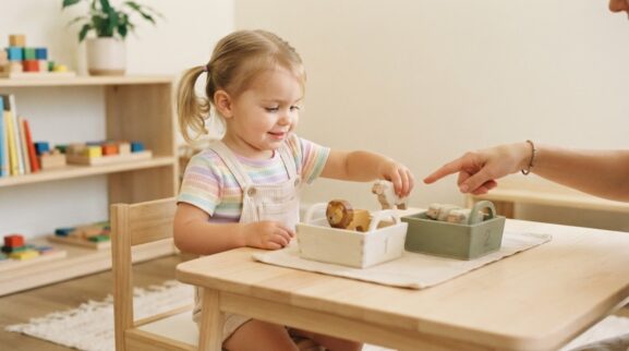 Count 1–5 With Animals learning activity for a 2-year-old