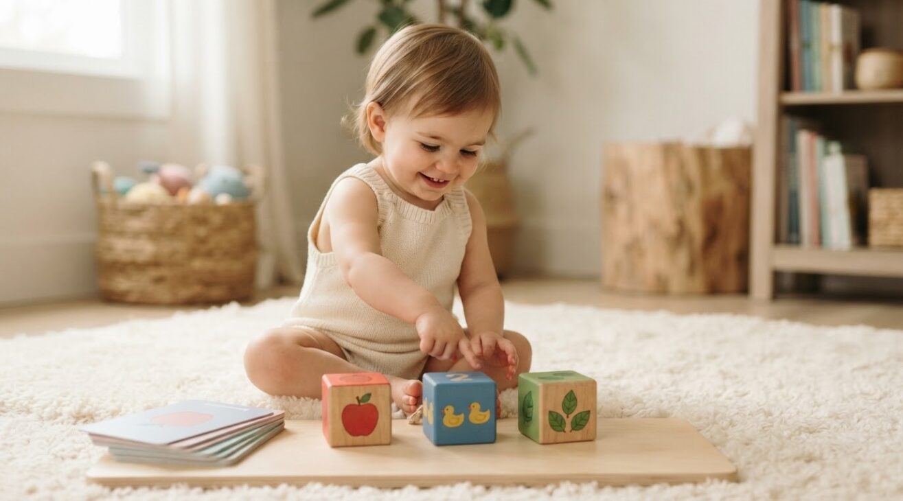 Counting Activity Cards for 1-Year-Old Toddlers