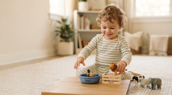 Create & Pretend: Animal Pretend Play for 2 Years parent learning guide for a 2-year-old