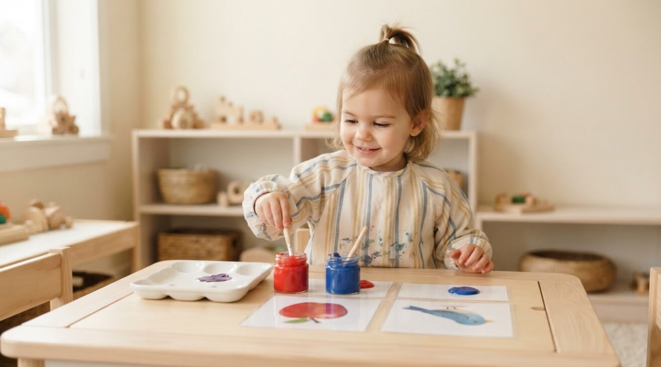 Create & Pretend: Color Mixing & Art Discovery for 2-Year-Old Toddlers