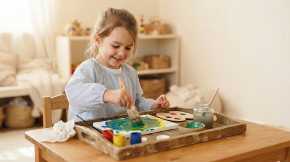 Create & Pretend: Color Mixing & Art Discovery for 3 Years parent learning guide for a 3-year-old