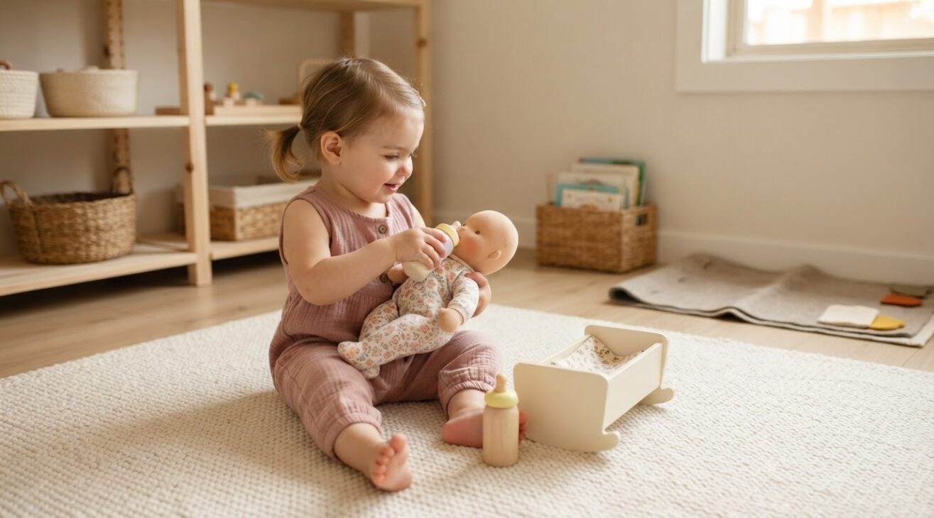 Create & Pretend: Dolls, Family & Caregiving Play for 1-Year-Old Toddlers