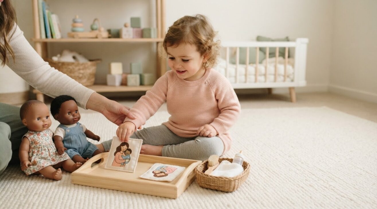 Create & Pretend: Dolls, Family & Caregiving Play for 2-Year-Old Toddlers