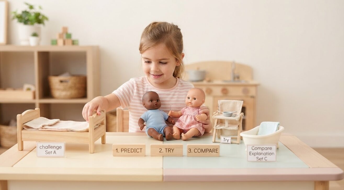 Create & Pretend: Dolls, Family & Caregiving Play for 4-Year-Old Kids