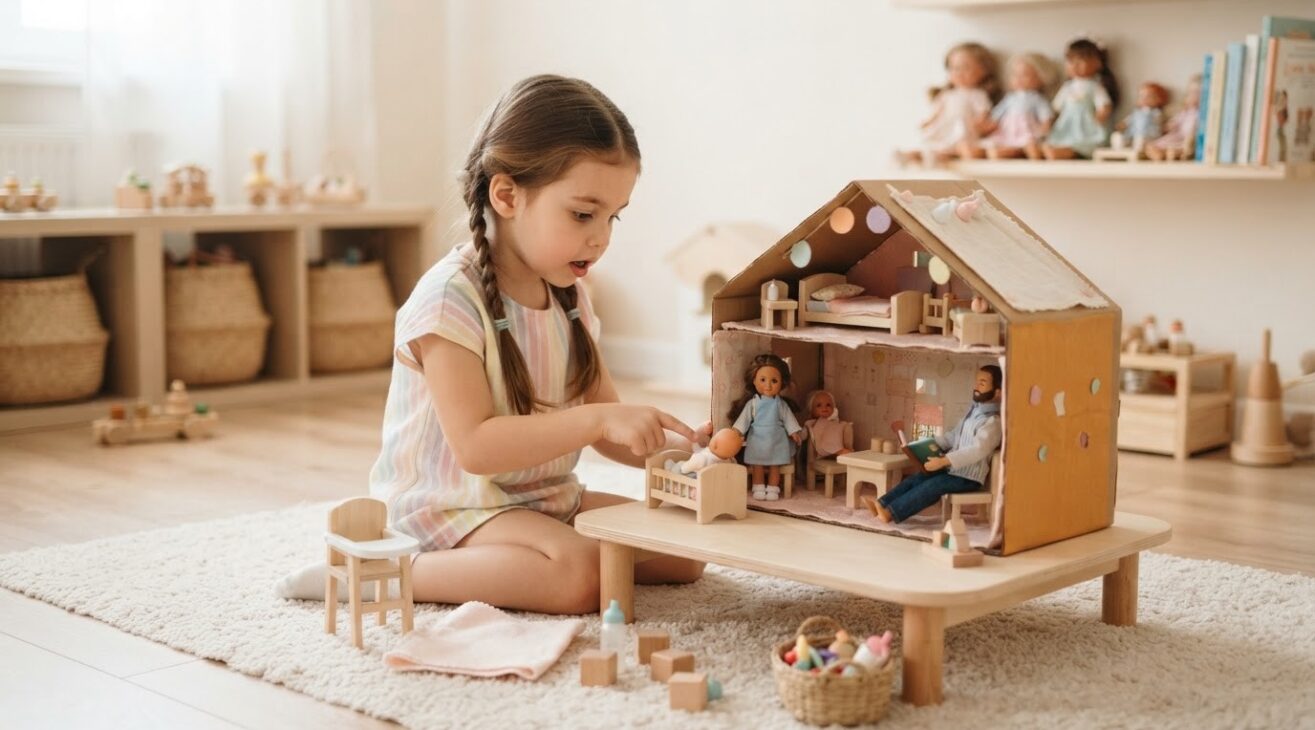 Create & Pretend: Dolls, Family & Caregiving Play for 5-Year-Old Kids