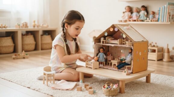 Create & Pretend: Dolls, Family & Caregiving Play for 5 Years parent learning guide for a 5-year-old