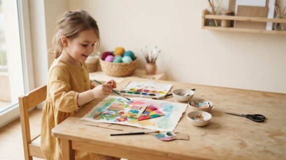 Create & Pretend: Open-Ended Art for 5 Years parent learning guide for a 5-year-old