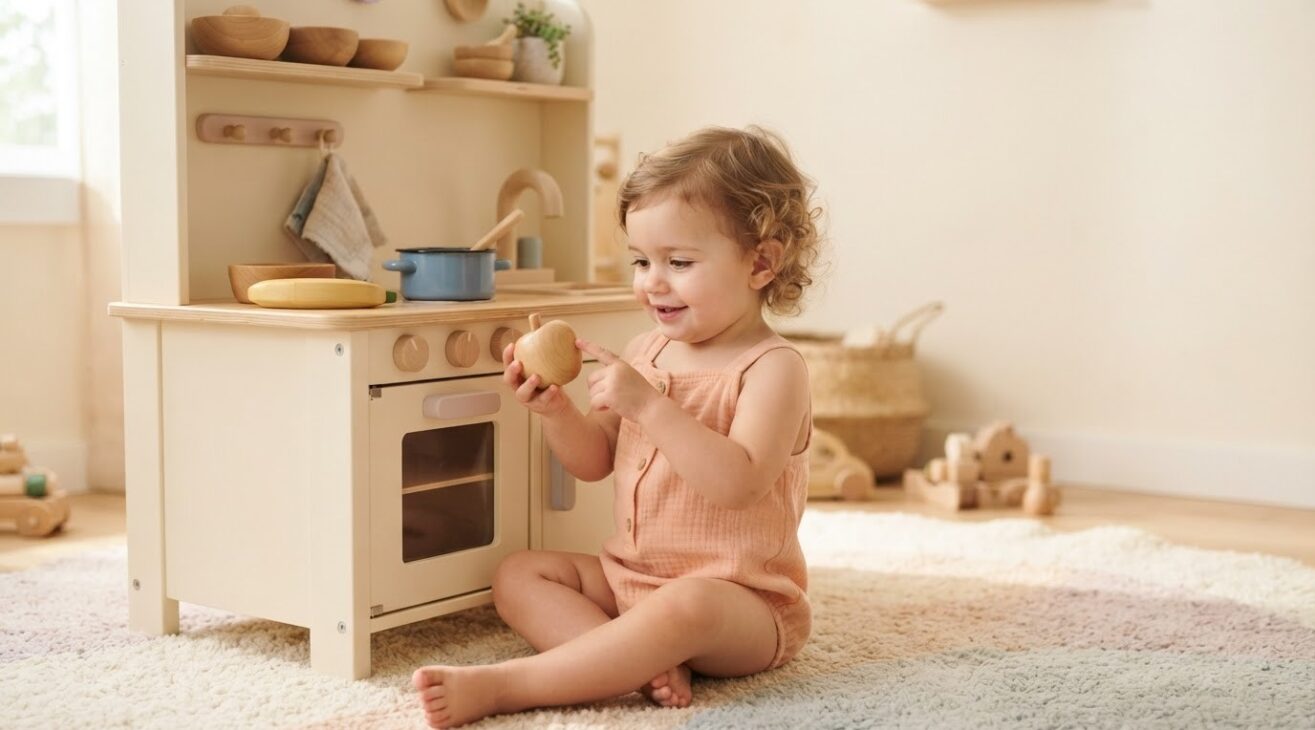 Create & Pretend: Pretend Kitchen & Food for 1-Year-Old Toddlers