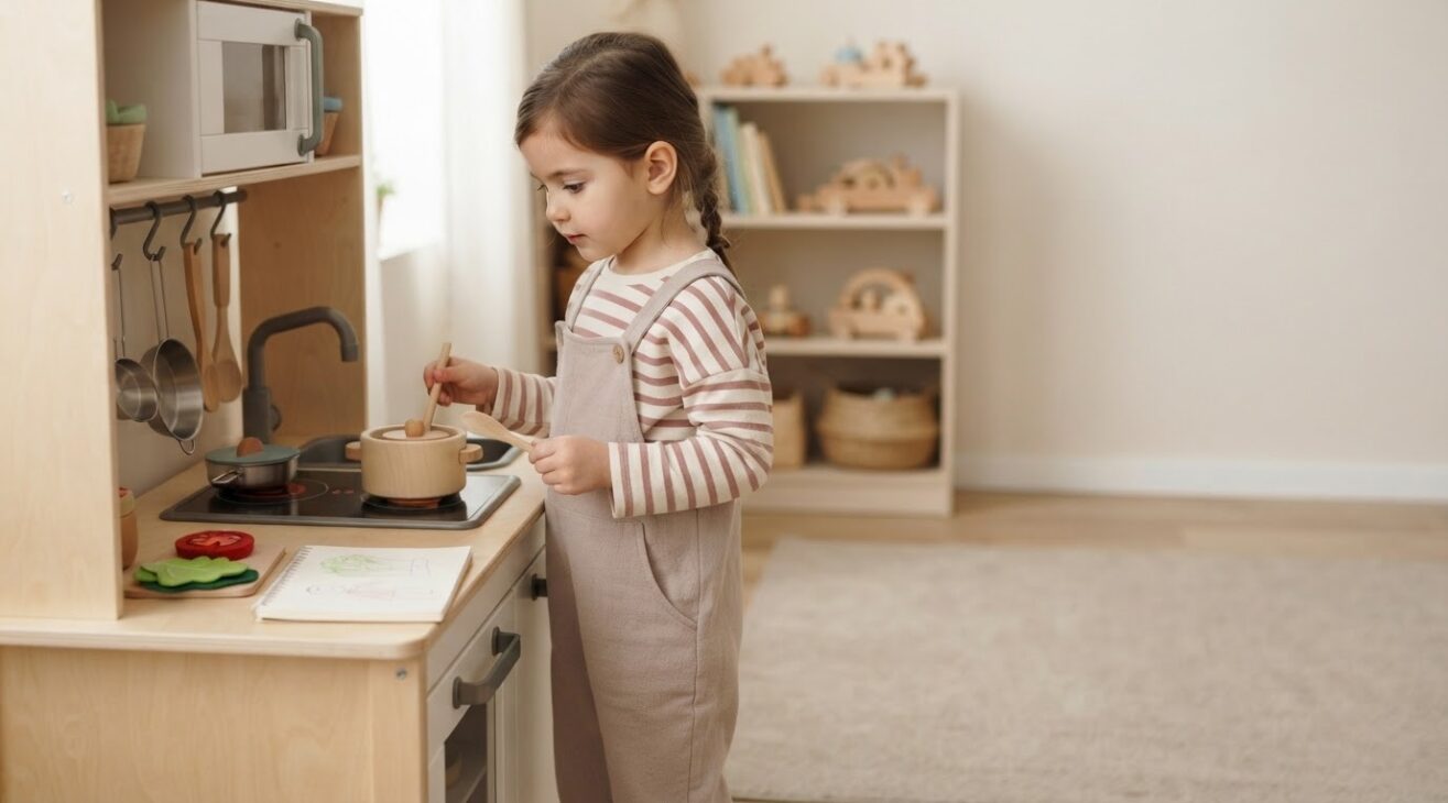 Create & Pretend: Pretend Kitchen & Food for 5-Year-Old Kids