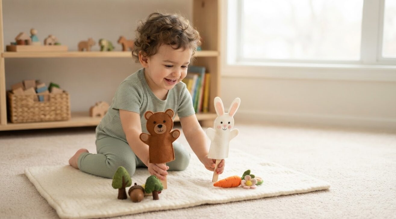 Create & Pretend: Puppets & Character Play for 2-Year-Old Toddlers