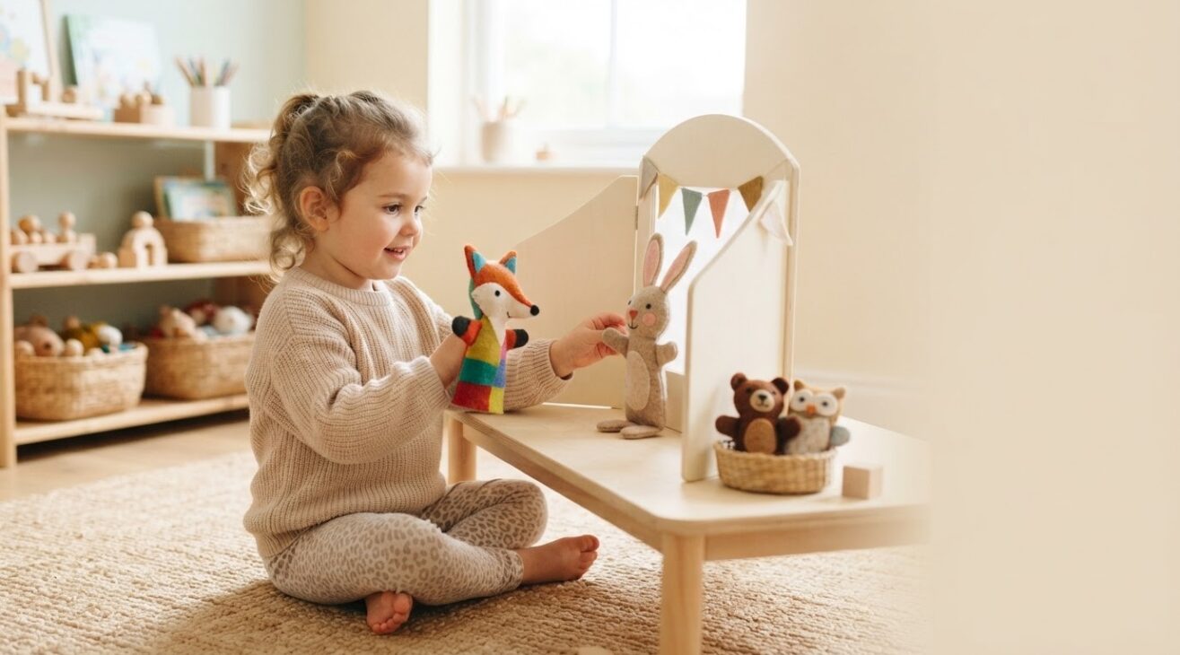 Create & Pretend: Puppets & Character Play for 3-Year-Old Toddlers