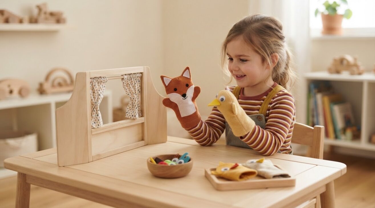 Create & Pretend: Puppets & Character Play for 4-Year-Old Kids