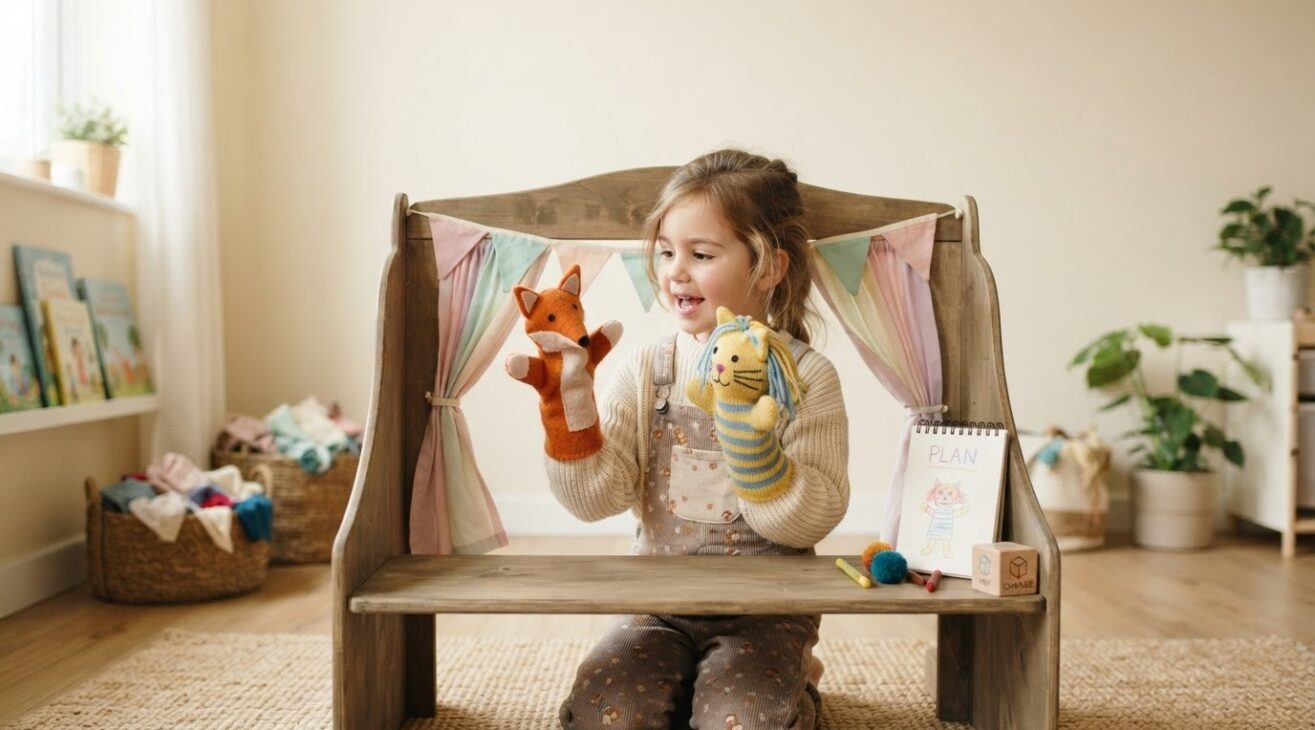 Create & Pretend: Puppets & Character Play for 5-Year-Old Kids