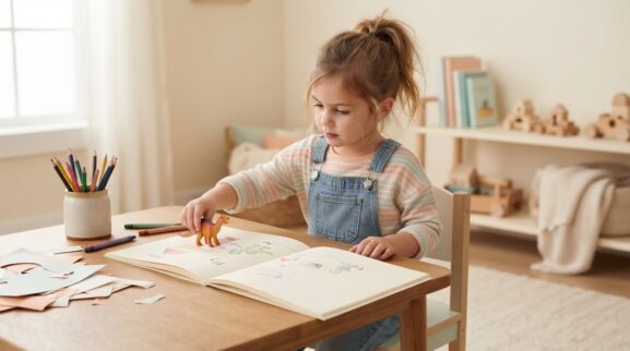 Create & Pretend: Story Creation for 5 Years parent learning guide for a 5-year-old