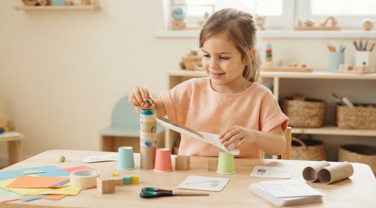 Creative Problem Solving Activity Cards for 5-Year-Old Kids