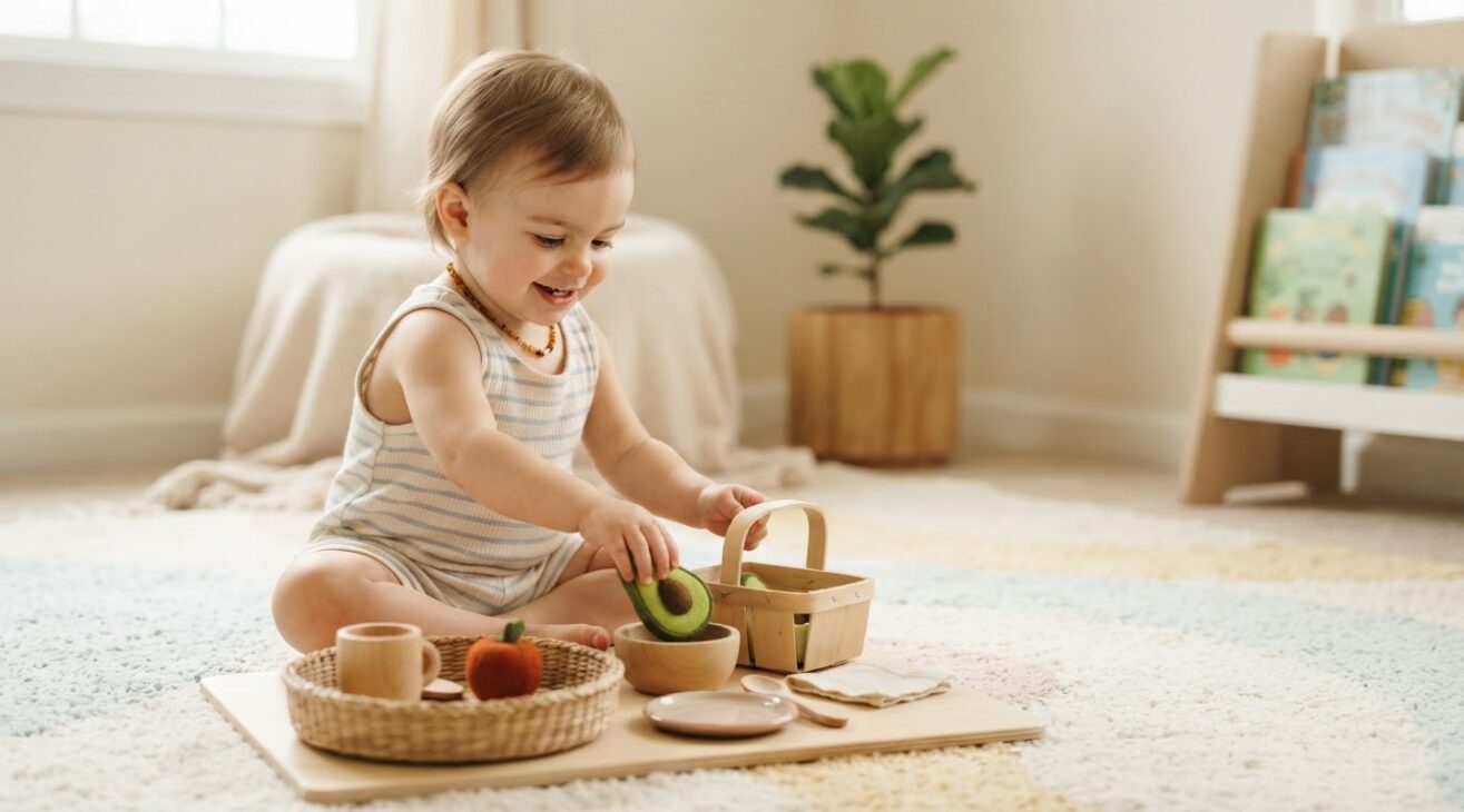 Creativity & Pretend Play for 1-Year-Old Toddlers