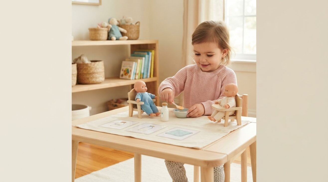 Dolls, Family & Caregiving Play for 2-Year-Old Toddlers