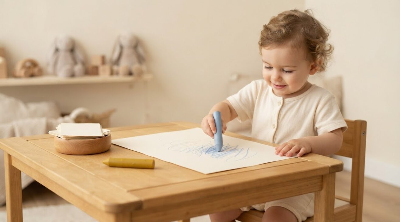 Drawing & Scribbling Activity Cards for 1-Year-Old Toddlers