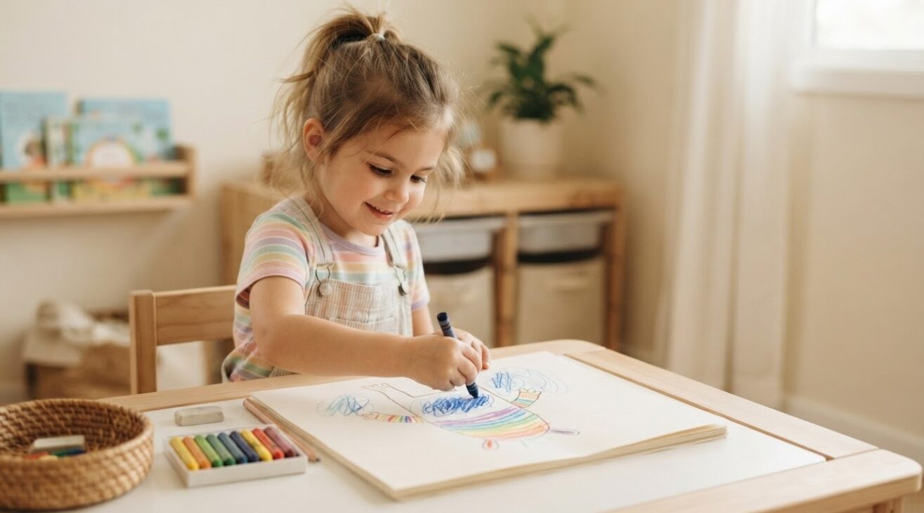 Drawing & Scribbling Activity Cards for 5-Year-Old Kids