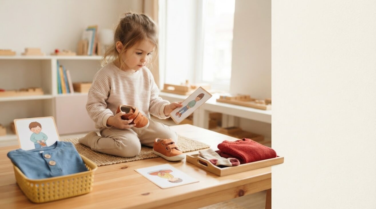 Dressing & Clothing Activity Cards for 4-Year-Old Kids