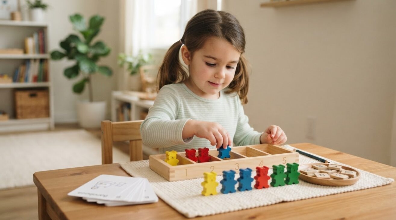 Early Operations Activity Cards for 5-Year-Old Kids