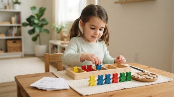 Early Operations Activity Cards for 5 Years printable learning activity for a 5-year-old