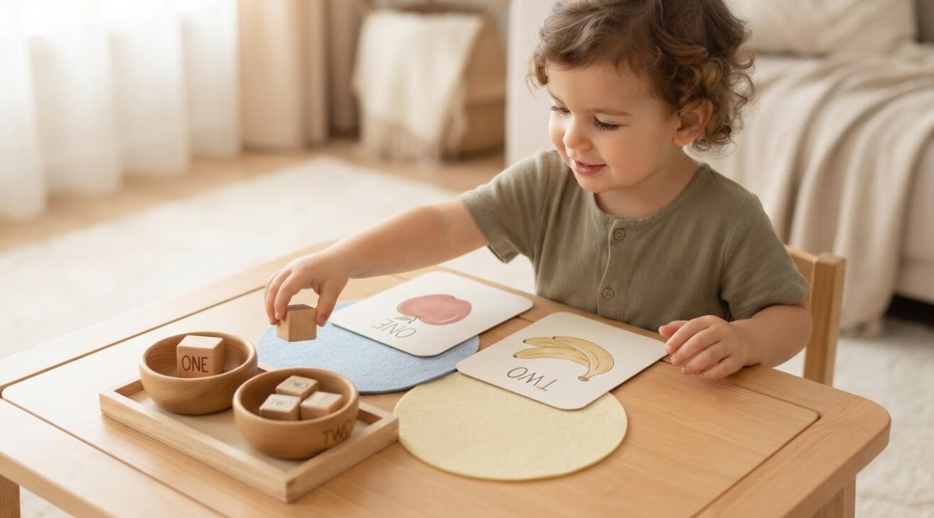 Early Quantity Activity Cards for 2-Year-Old Toddlers