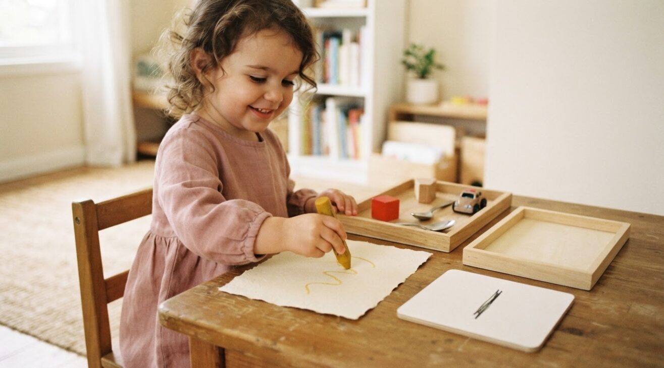 Early Writing & Mark Making for 2-Year-Old Toddlers