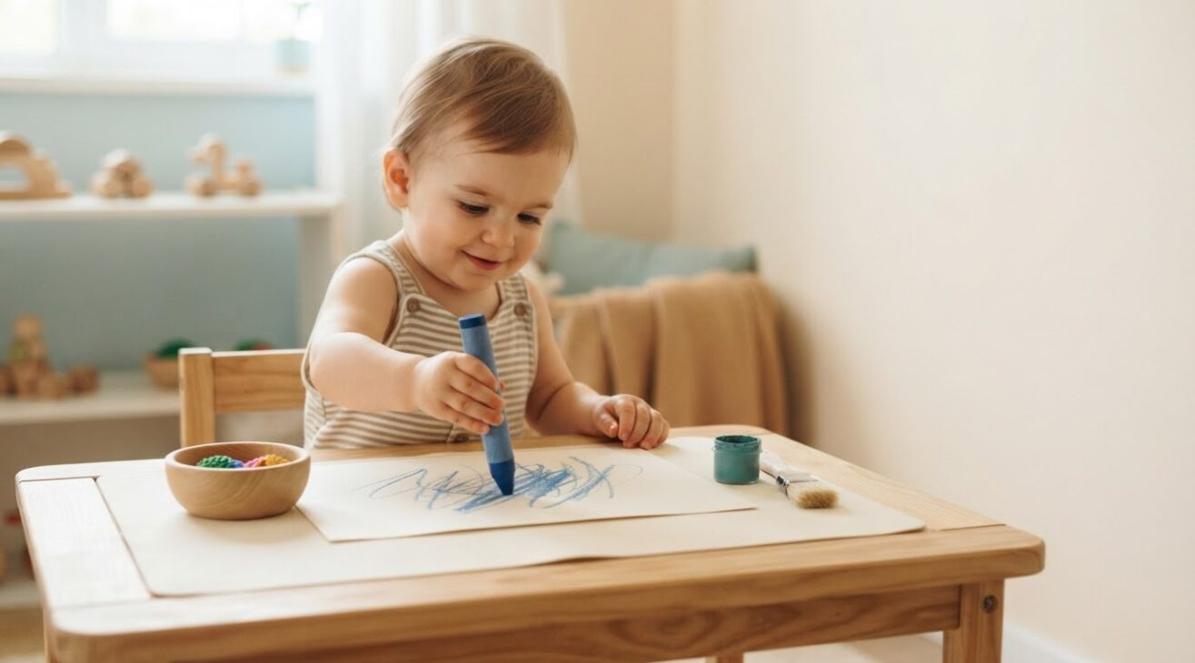 Early Writing & Mark Making Activity Cards for 1-Year-Old Toddlers