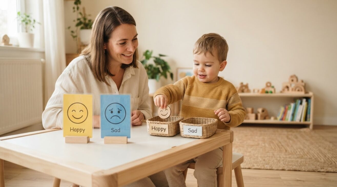 Emotion Match: Talk About Feelings After the Game for 2-Year-Old Toddlers