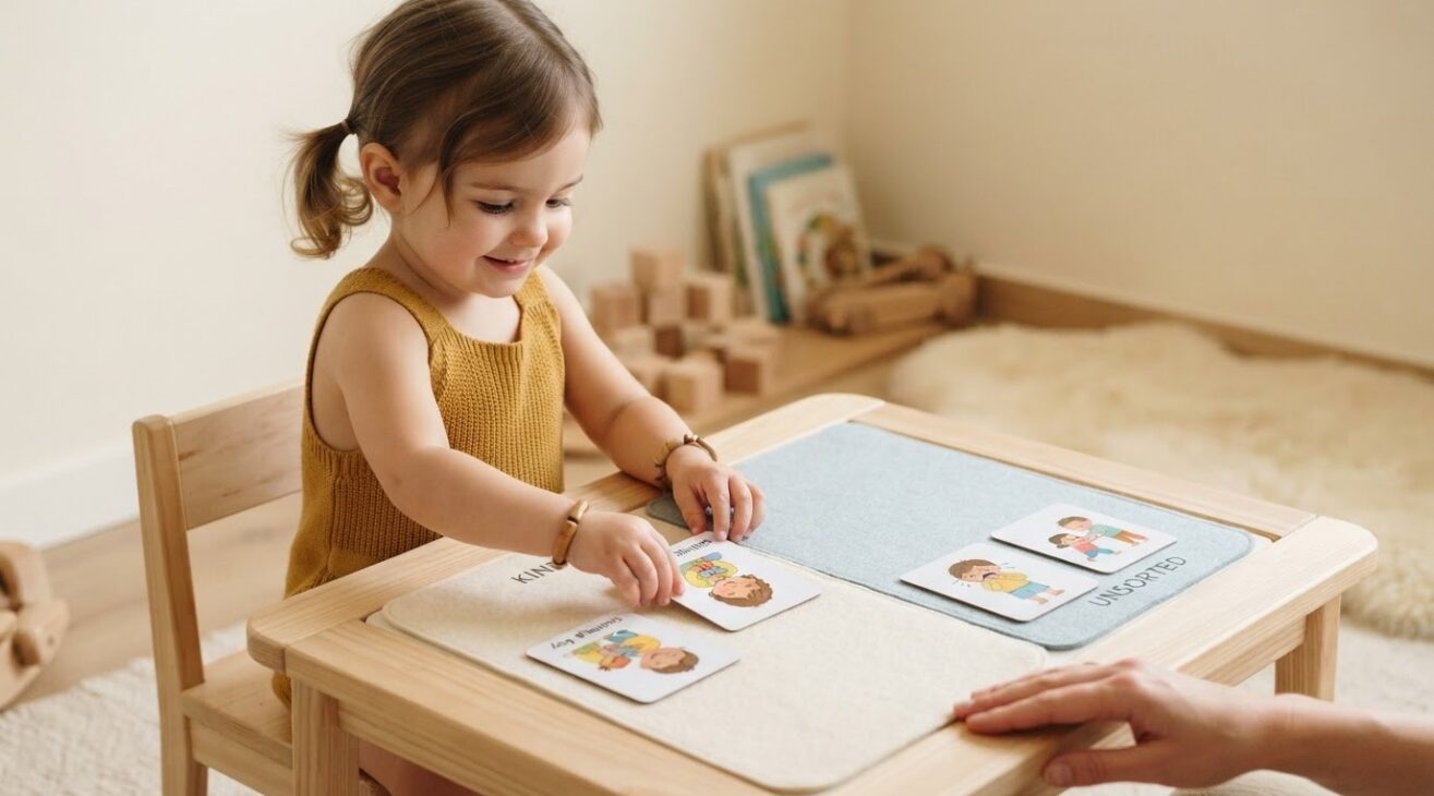 Empathy & Kindness Activity Cards for 2-Year-Old Toddlers