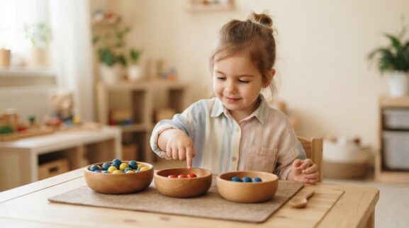 Everyday Comparing More / Less / Same for 3 Years parent learning guide for a 3-year-old