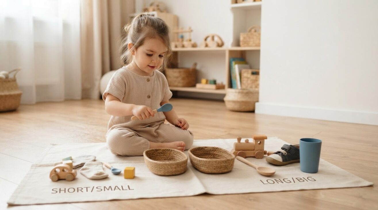 Everyday Measurement Concepts for 2-Year-Old Toddlers