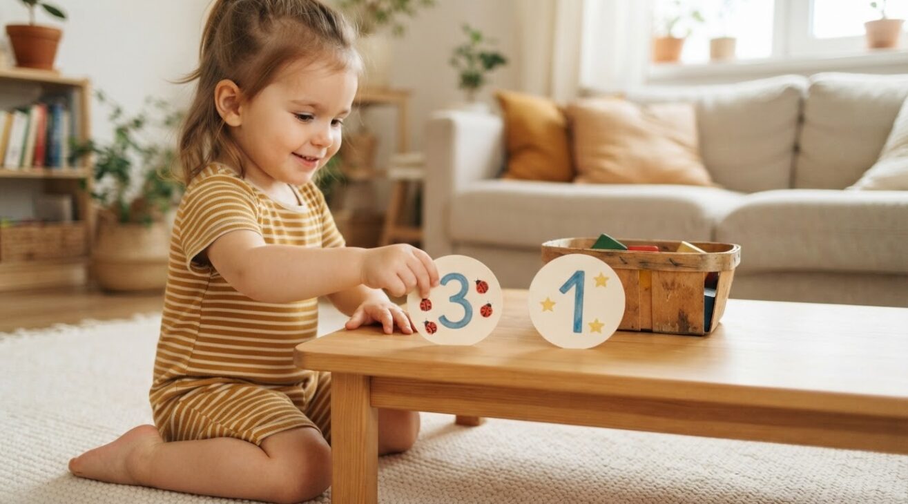 Everyday Number Recognition for 2-Year-Old Toddlers