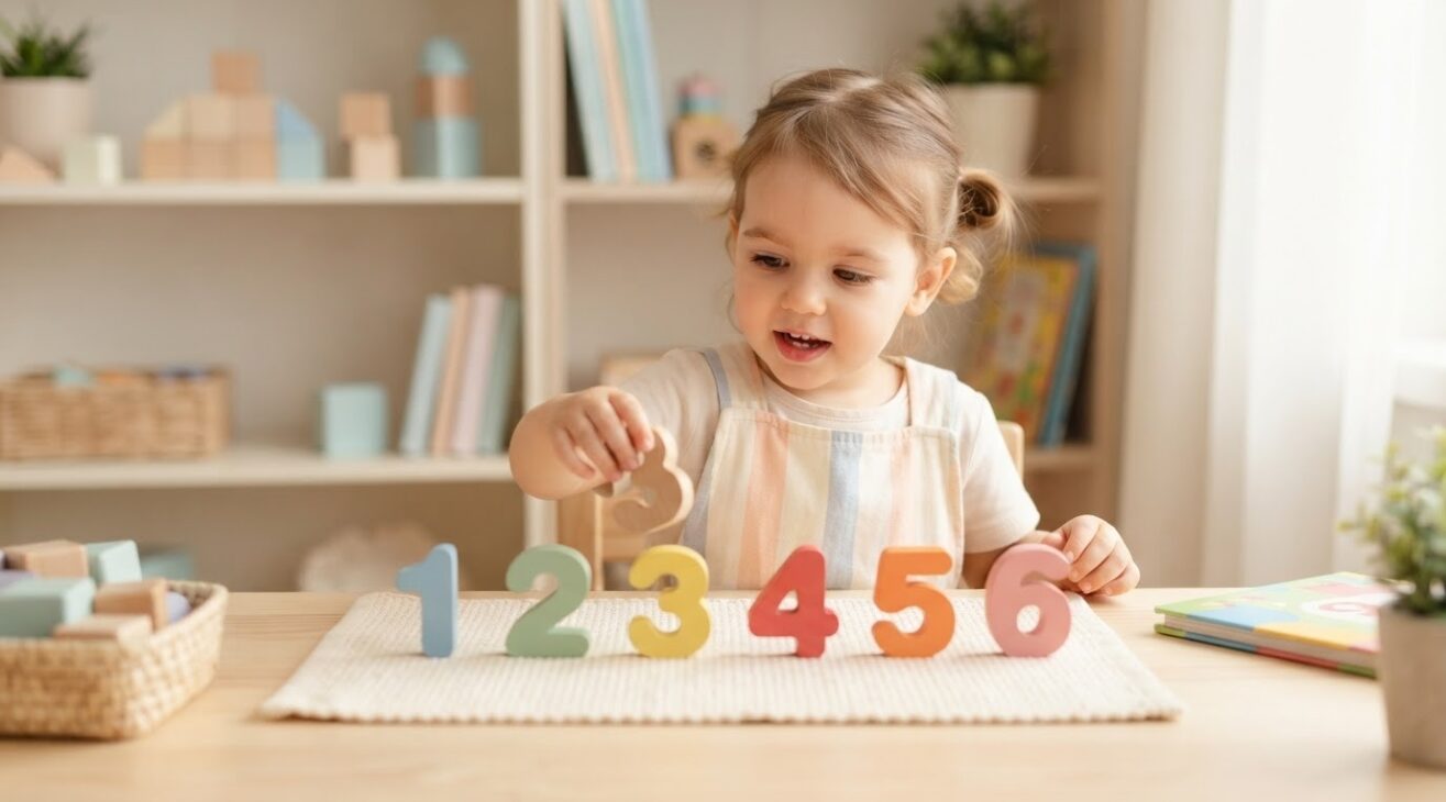 Everyday Number Recognition for 3-Year-Old Toddlers