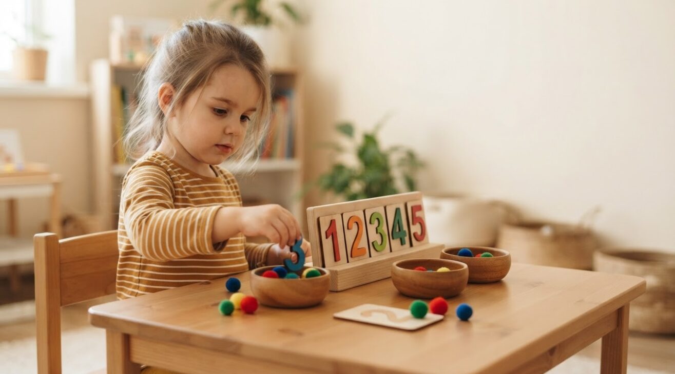 Everyday Number Recognition for 4-Year-Old Kids