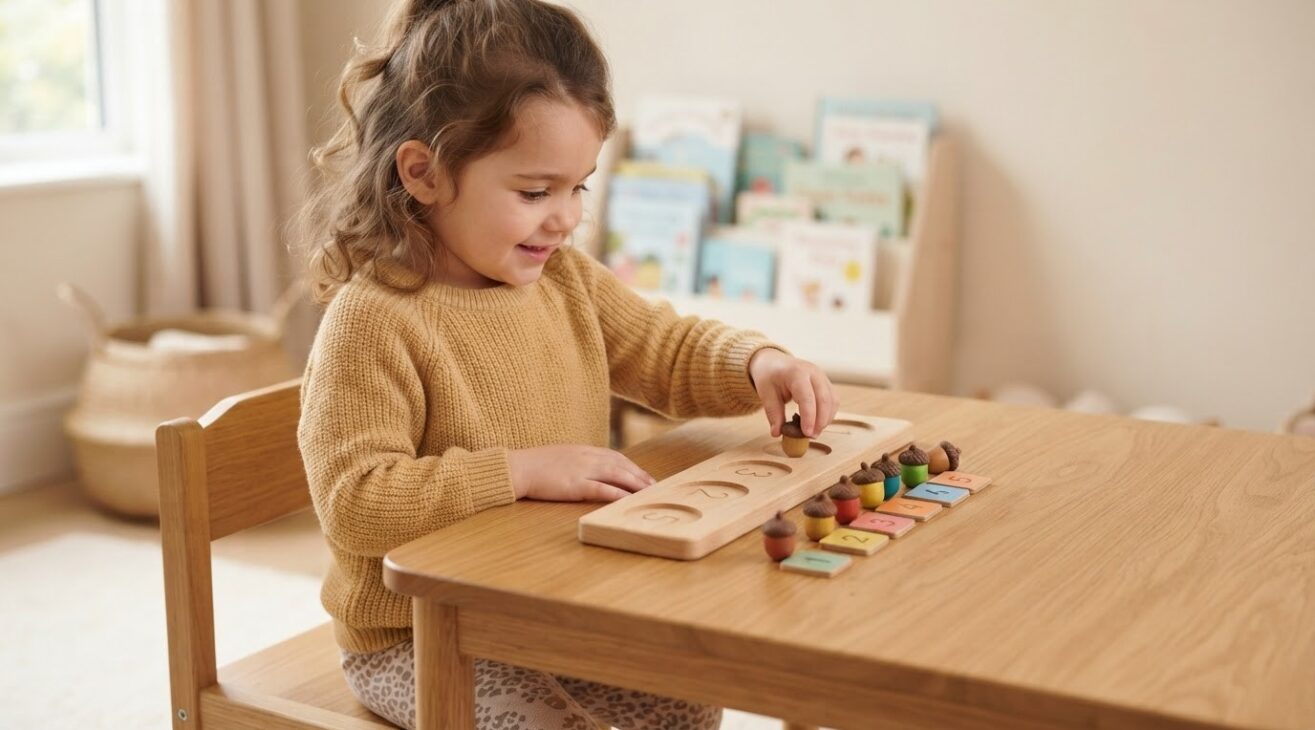Everyday One-to-One Counting for 3-Year-Old Toddlers