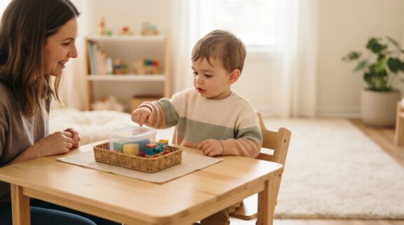 Everyday Routine Activity: Asking for Help for 2 Years learning activity for a 2-year-old