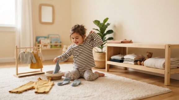 Everyday Routine Activity: Dressing & Clothing for 3 Years learning activity for a 3-year-old
