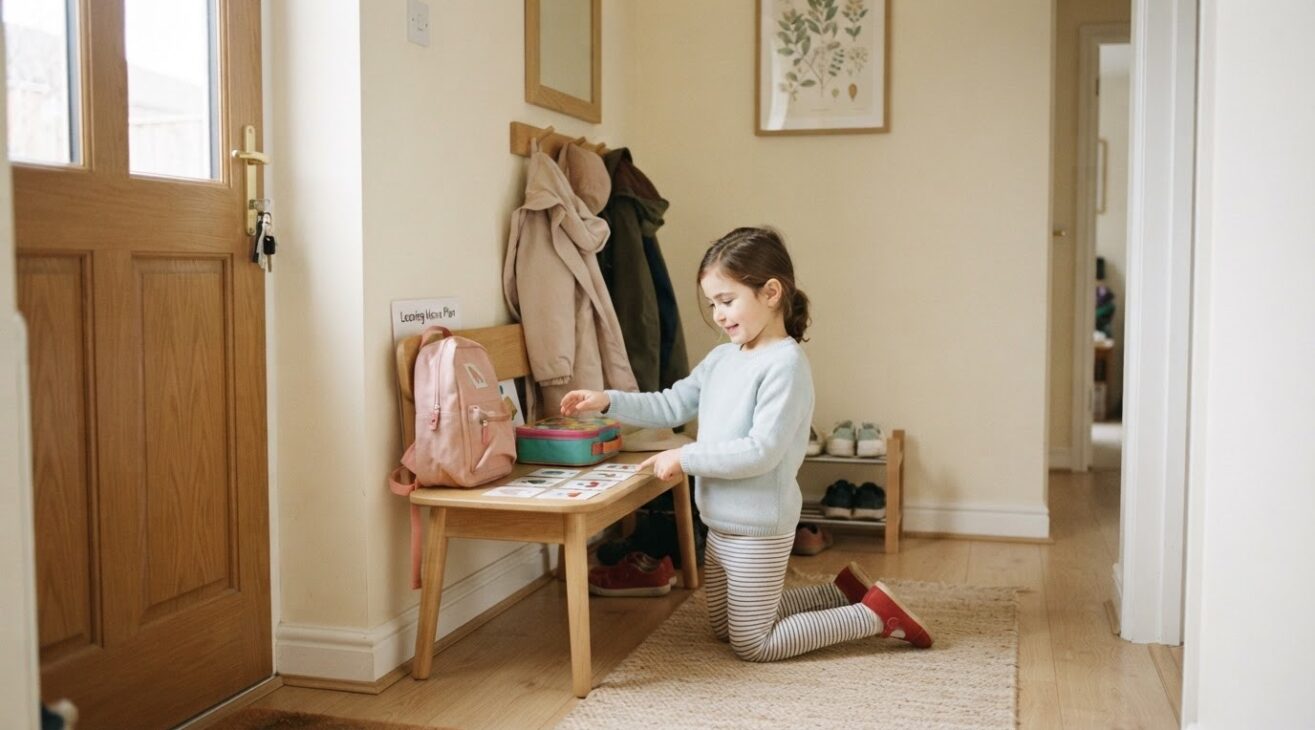 Everyday Routine Activity: Leaving Home & Transitions for 5-Year-Old Kids