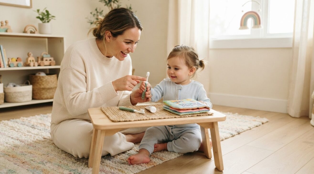 Everyday Routine Activity: Morning Routine for 1-Year-Old Toddlers